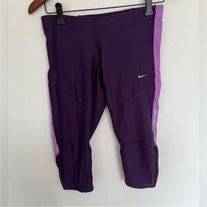 Nike Dri-FIT Purple Leggings Size S